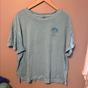 Old Navy Light Teal Short Sleeve Tee